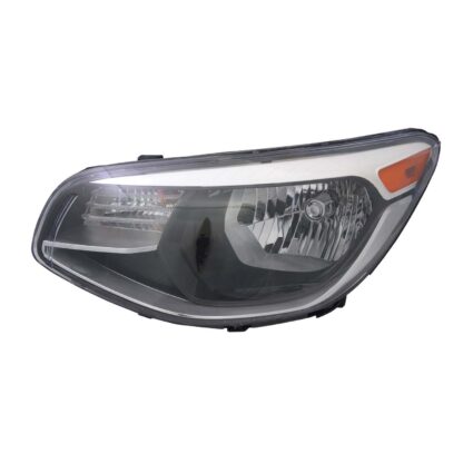 Headlight Assembly Composite Left Halogen CAPA for Kia Soul 2014–2019