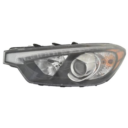Headlight Assembly Composite Left HID From 10-17-14 CAPA for Kia Forte Forte Koup Forte5