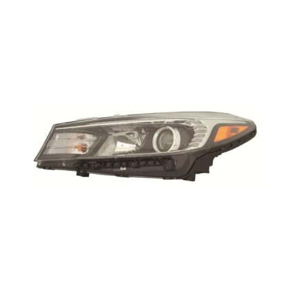 Headlight Assembly Composite Left Halogen w/LED Position Lamp Korea Built CAPA for Kia Forte5 2017–2018