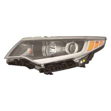 Headlight Assembly Composite Left Halogen Korea Built CAPA for Kia Optima 2016–2018