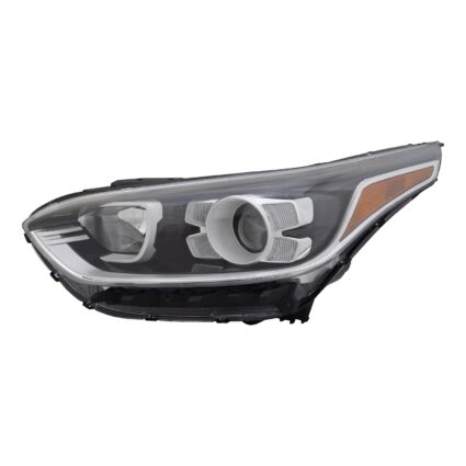 Headlight Assembly Composite Left Halogen CAPA for Kia Forte Sedan S EX EX Premium EX Limited EX+ 2019–2021