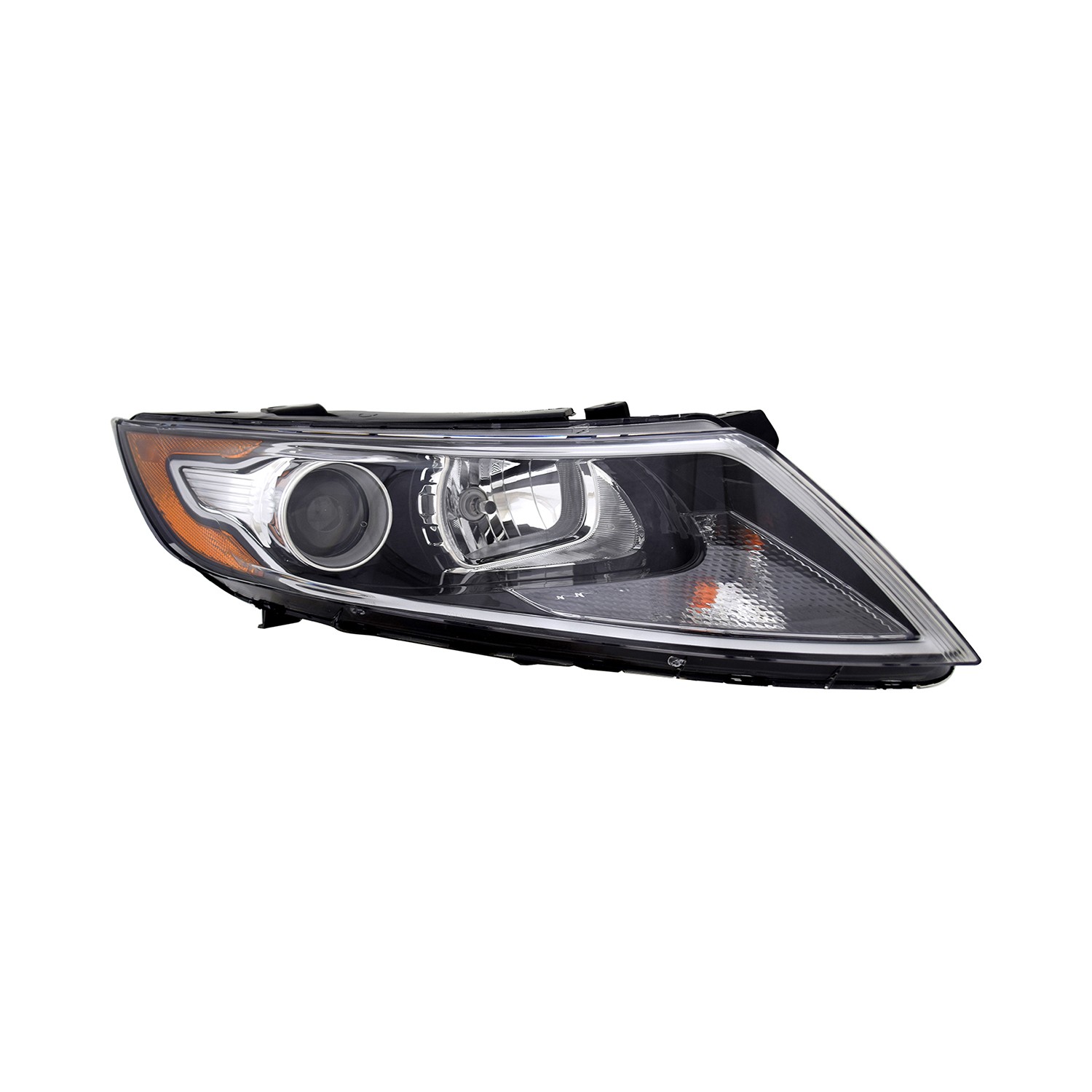 Headlight Assembly Composite Right Halogen CAPA for Kia Optima Hybrid Hybrid Premium Hybrid EX Hybrid LX 2011–2013
