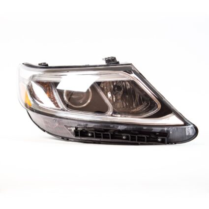 Headlight Assembly Composite Right Halogen w/Auto Level Control CAPA for Kia Sorento LX 2014–2015