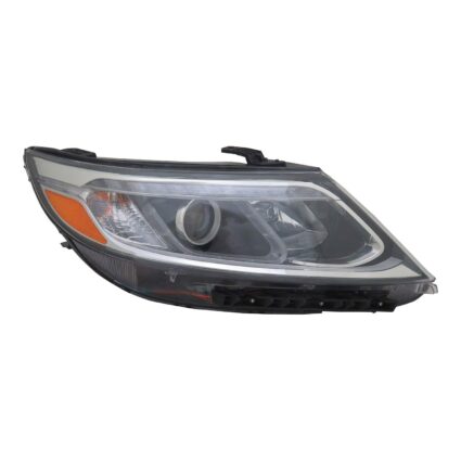 Headlight Assembly Composite Right Halogen w/o Auto Level Control CAPA for Kia Sorento EX SX 2014–2015