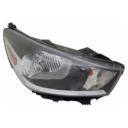Headlight Assembly Composite Right for Kia Rio Sedan Hatchback 2018–2023
