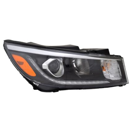 Headlight Assembly Composite Right Halogen w/LED Position Lamp for Kia Sedona 2019–2021