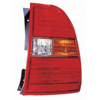 Tail Light Assembly Right Orange/Clear Center CAPA for Kia Sportage 2005–2010