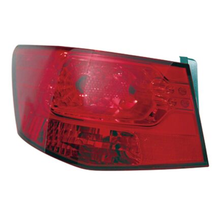 Tail Light Assembly Left Outer CAPA for Kia Forte Sedan 2010–2013