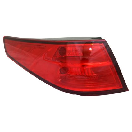Tail Light Assembly Left Outer Bulb Type USA Built CAPA for Kia Optima 2014–2015