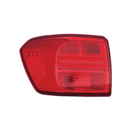 Tail Light Assembly Left Outer LED Type CAPA for Kia Sedona 2015–2016