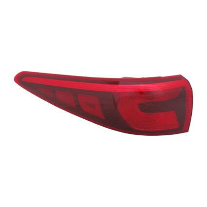 Tail Light Assembly Left Outer Bulb Type CAPA for Kia Sportage 2017–2019