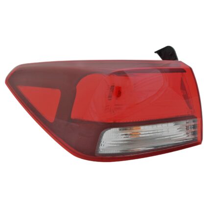 Tail Light Assembly Left Outer for Kia Rio Sedan 2018–2023
