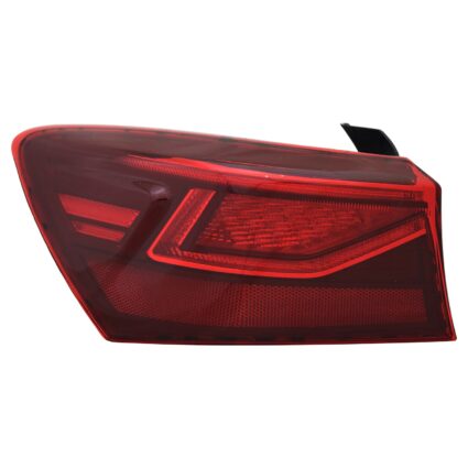 Tail Light Assembly Left Outer Halogen CAPA for Kia Forte Sedan S EX EX Premium EX Limited EX+ 2019–2021