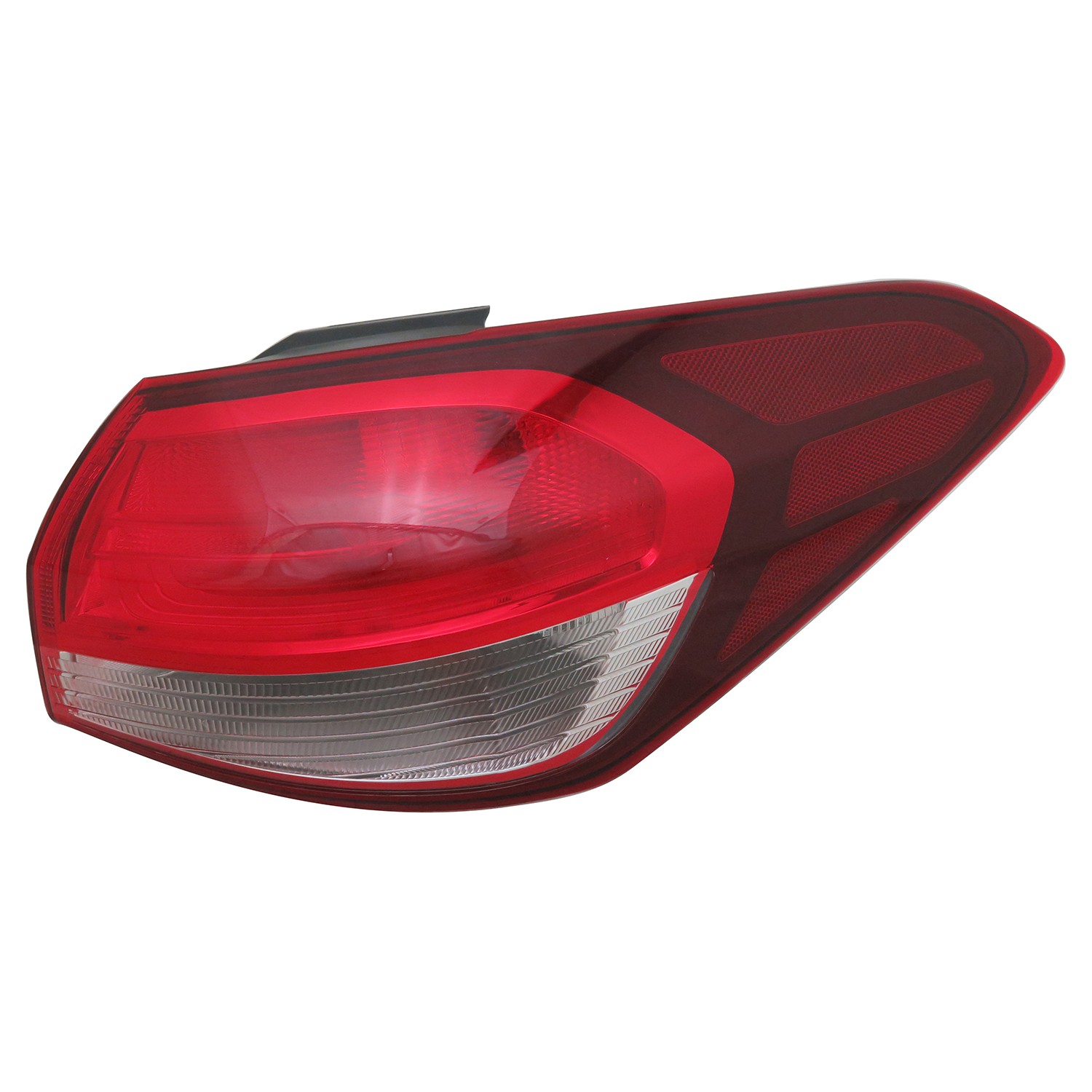Tail Light Assembly Right Outer Halogen CAPA for Kia Forte Sedan 2017–2018