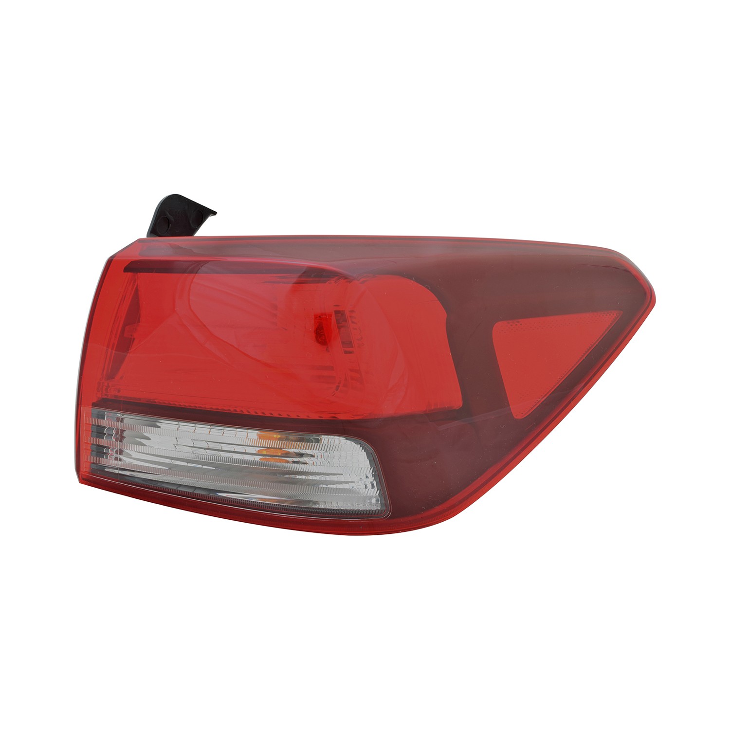 Tail Light Assembly Right Outer CAPA for Kia Rio Sedan 2018–2023