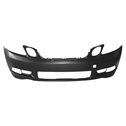 Bumper Cover Front w/o Headlamp Washer w/o Park Sensor Primed for Lexus GS300 GS430