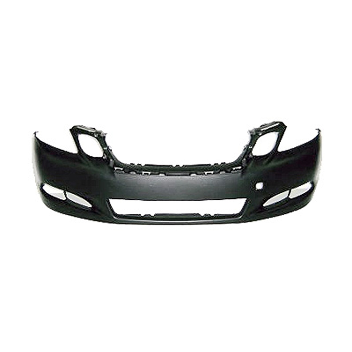 Bumper Cover Front w/o Parking Assist w/o Clearance w/o Headlamp Washer Primed CAPA for Lexus GS350 GS450h GS460