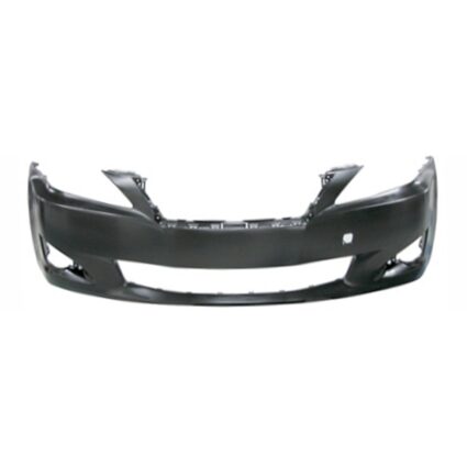 Bumper Cover Front w/o Pre-Collision System w/o Headlamp Washer Primed CAPA for Lexus IS250 IS350