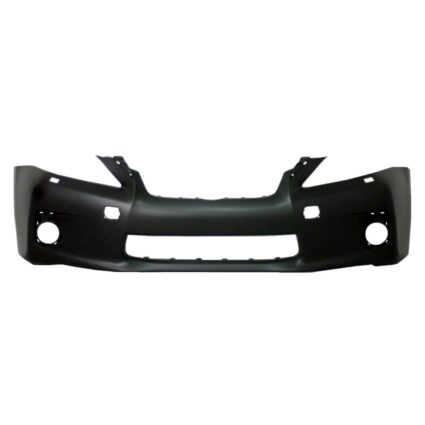Bumper Cover Front w/o Sport Pkg w/o Parking Aid Sensors w/Headlamp Washer Primed for Lexus CT200h 2011–2013