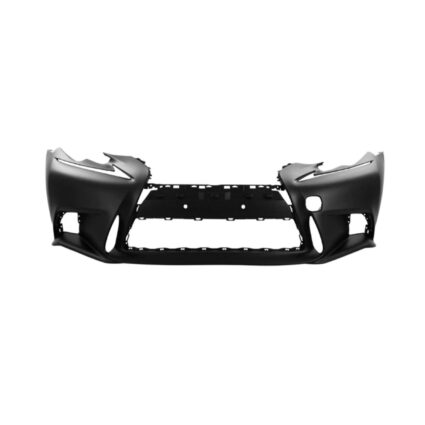 Bumper Cover Front w/o Headlamp Washer Primed CAPA for Lexus IS200t IS250 IS300 IS350
