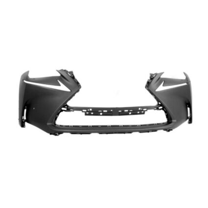Bumper Cover Front w/F Sport Pkg w/Park Distance Sensors w/Headlamp Washers Primed CAPA for Lexus NX200t 2015–2017
