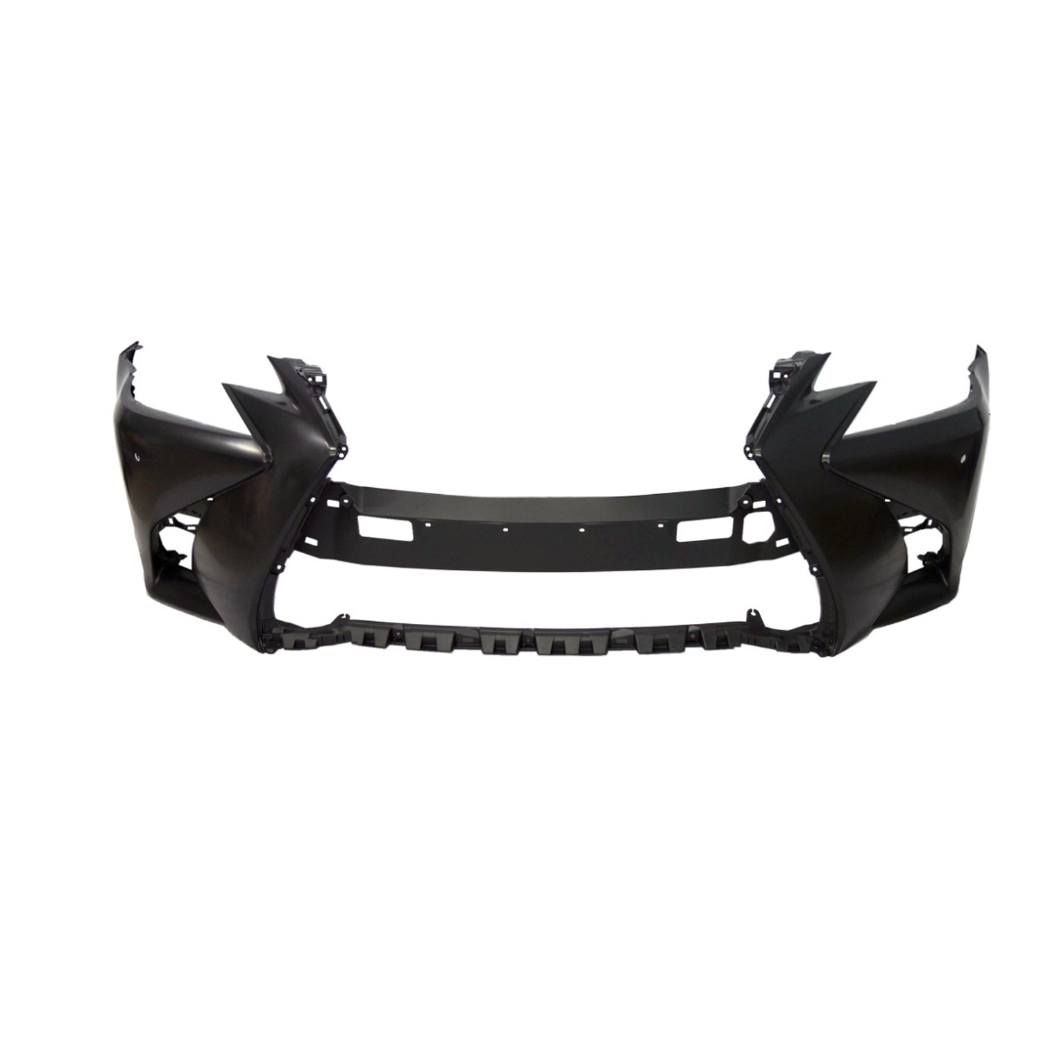 Bumper Cover Front w/o F Sport Pkg w/Parking Sensors w/o Headlamp Washers Primed for Lexus GS200t GS350 GS450h
