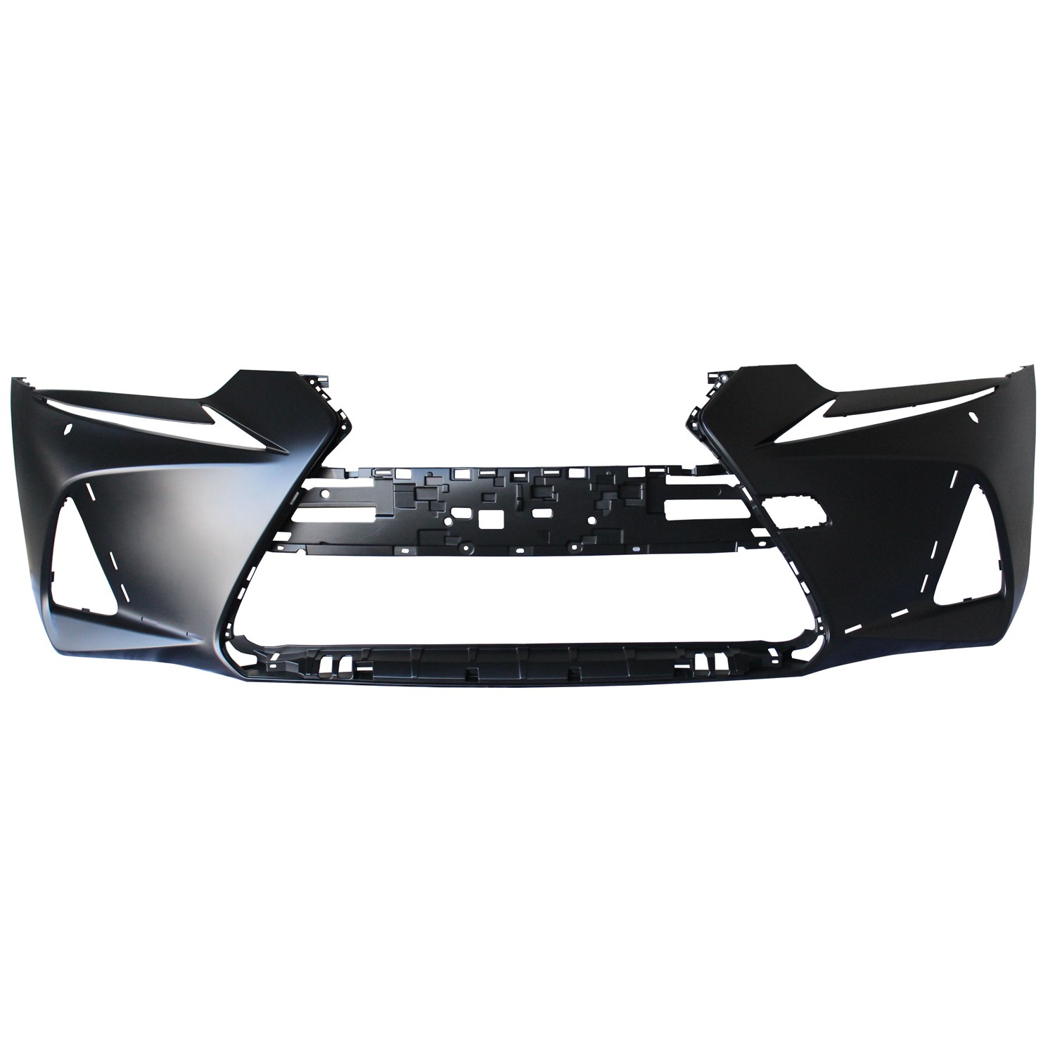 Bumper Cover Front w/F Sport Pkg w/Headlamp Washers w/o Park Distance Sensors Primed CAPA for Lexus IS300 IS350