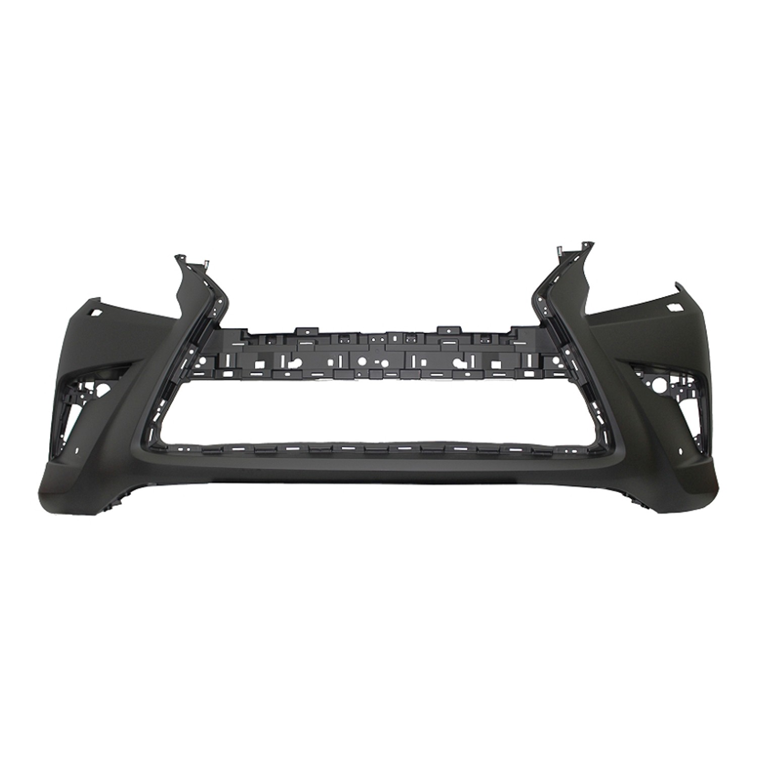 Bumper Cover Front w/Headlamp Washers w/Parking Aid Primed CAPA for Lexus GX460 2020–2023