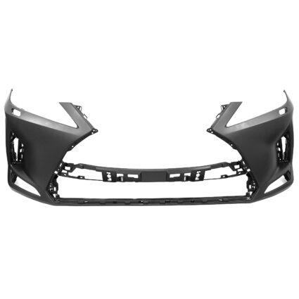 Bumper Cover Front w/o F Sport Pkg w/o Parking Sensors w/Headlamp Washers Primed CAPA for Lexus RX350 RX350L RX450h RX450hL