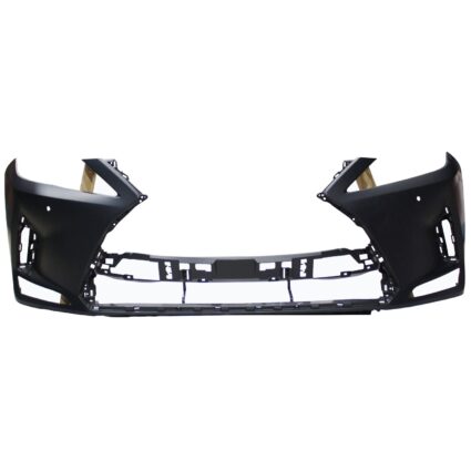 Bumper Cover Front w/o F Sport Pkg w/Parking Sensors w/o Headlamp Washers Primed for Lexus RX350 RX350L RX450h RX450hL