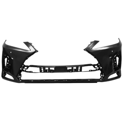 Bumper Cover Front w/F Sport Pkg w/Parking Sensors w/o Headlamp Washers Primed CAPA for Lexus RX350 RX450h