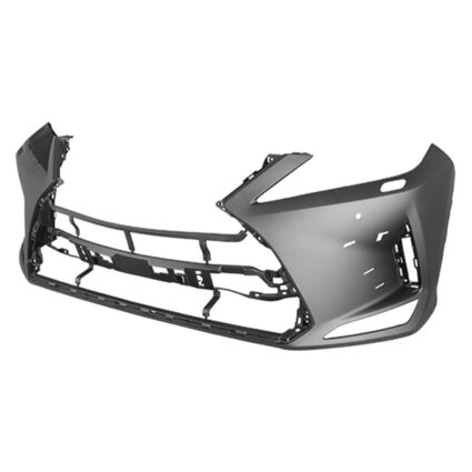 Bumper Cover Front w/F Sport Pkg w/Parking Sensors w/Headlamp Washers Primed CAPA for Lexus RX350 RX450h