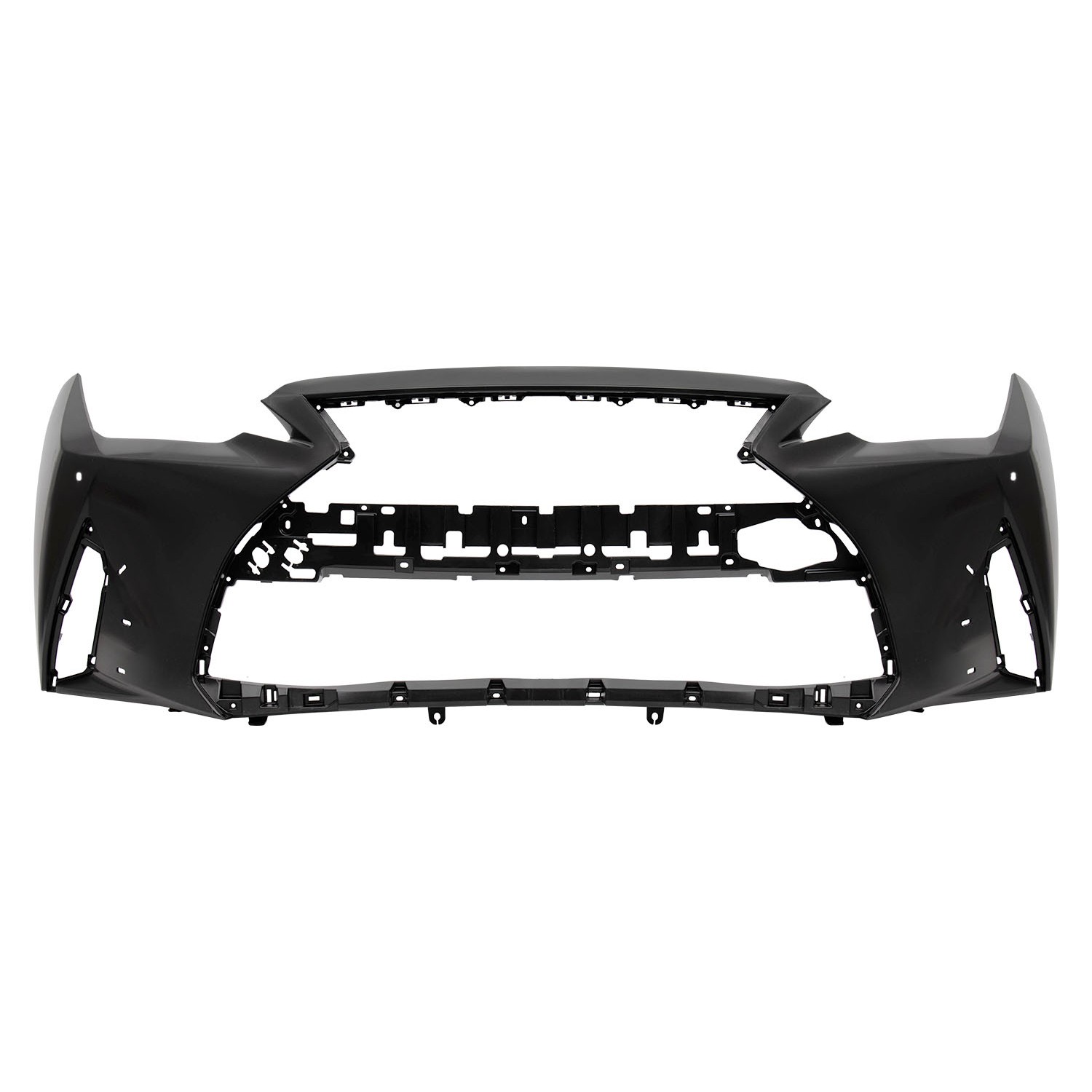 Bumper Cover Front w/F Sport Pkg w/Park Distance Sensors w/o Headlamp Washers Primed CAPA for Lexus IS300 IS350