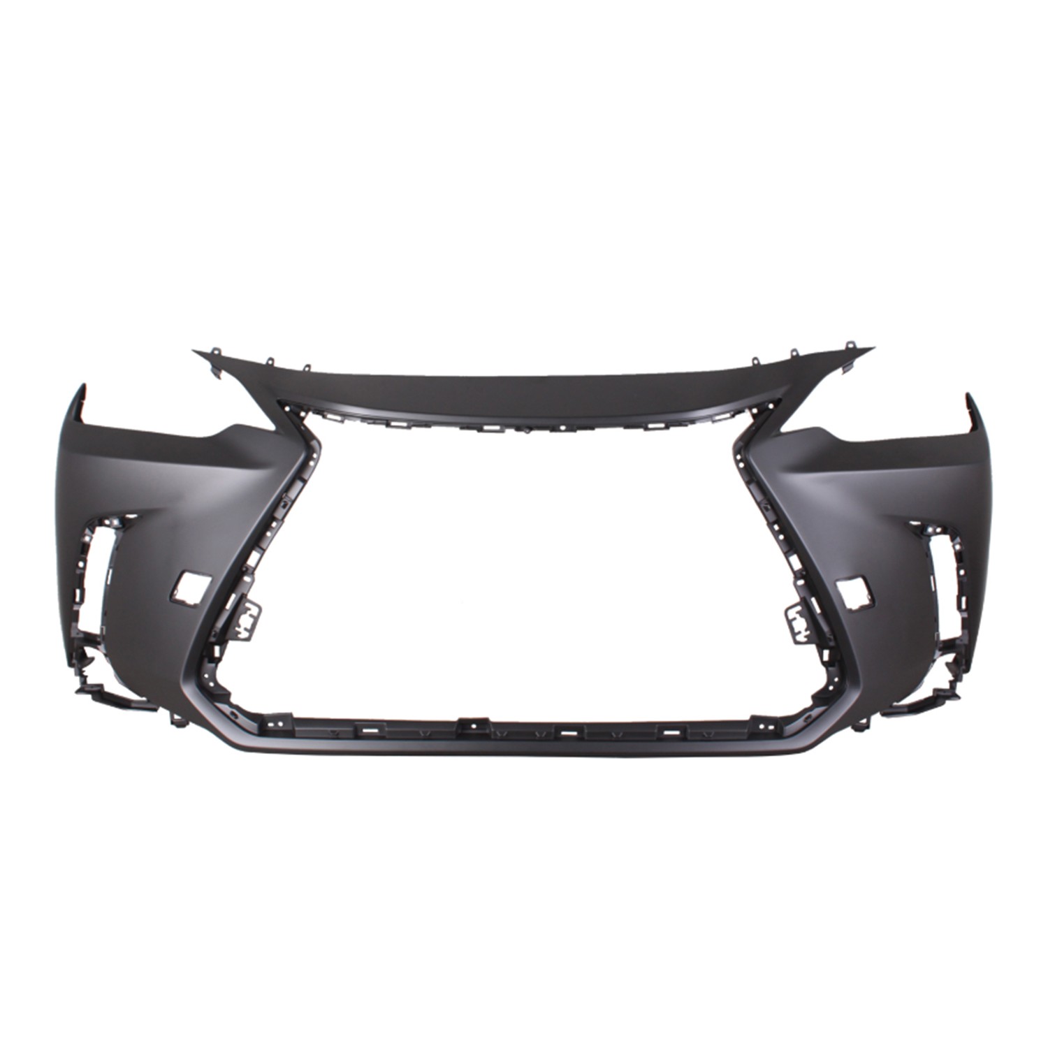 Bumper Cover Front w/o Headlamp Washers w/o Park Distance Sensors Primed North America Built for Lexus NX250 NX350 NX350h
