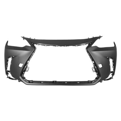 Bumper Cover Front w/o Headlamp Washers w/o Park Distance Sensors Primed North America Built CAPA for Lexus NX250 NX350 NX350h