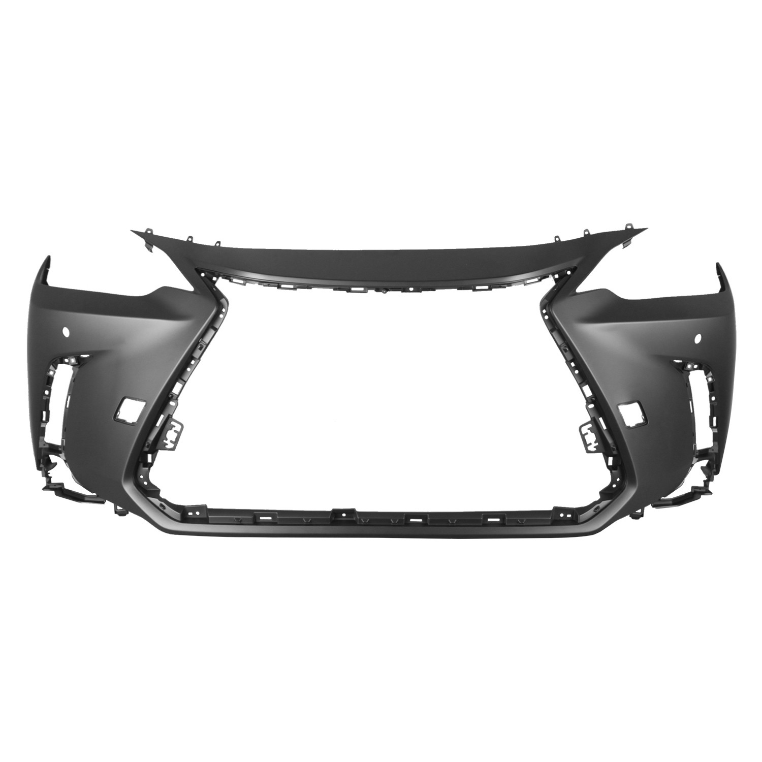 Bumper Cover Front w/o Headlamp Washers w/Advanced Parking System Primed North America Built CAPA for Lexus NX350h 2022–2024
