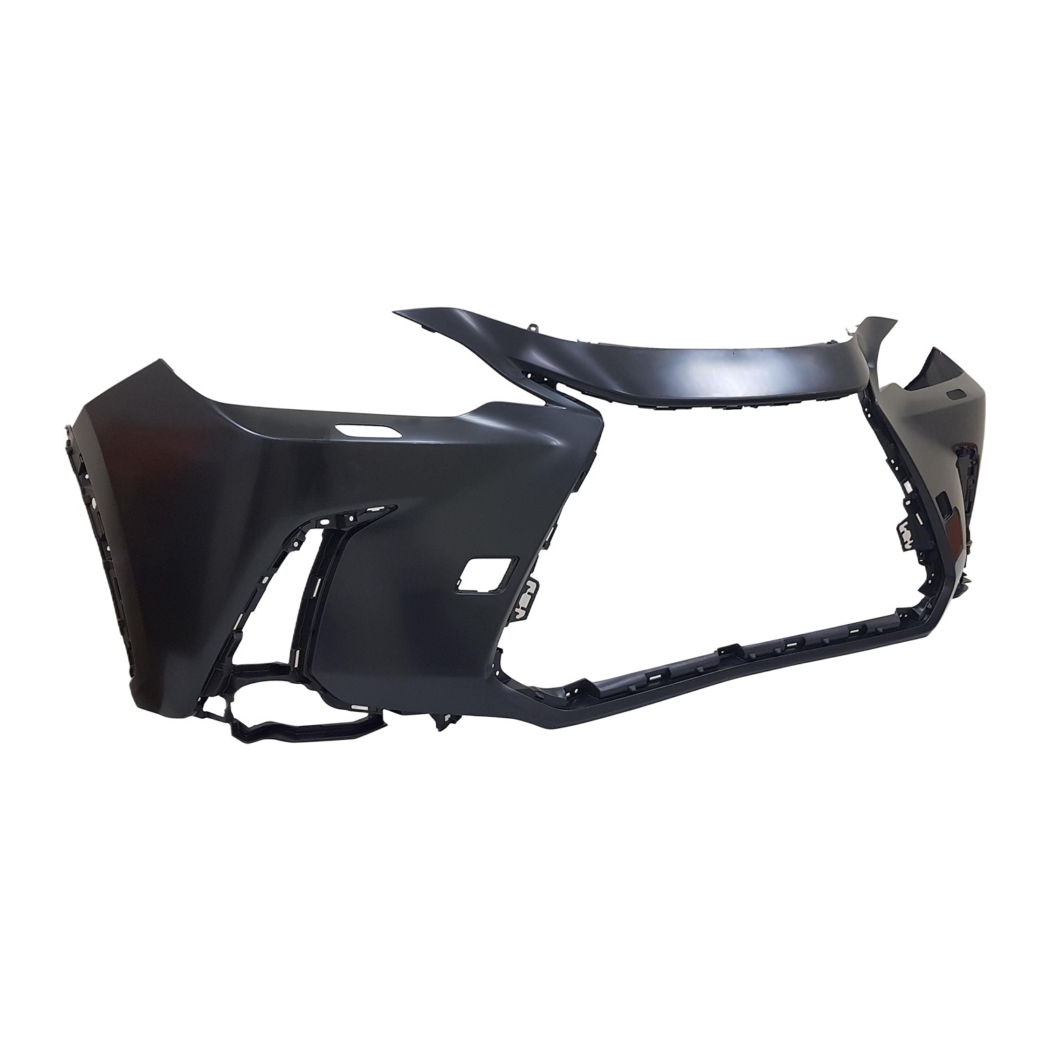 Bumper Cover Front w/Headlamp Washers w/o Park Distance Sensors Primed North America Built for Lexus NX250 NX350 NX350h