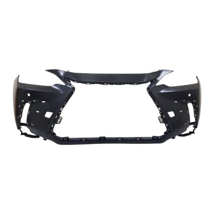 Bumper Cover Front w/F Sport Pkg w/o Headlamp Washers w/Park Distance Sensors Primed North America Built for Lexus NX350 F Sport F Sport Handling 2022–2023