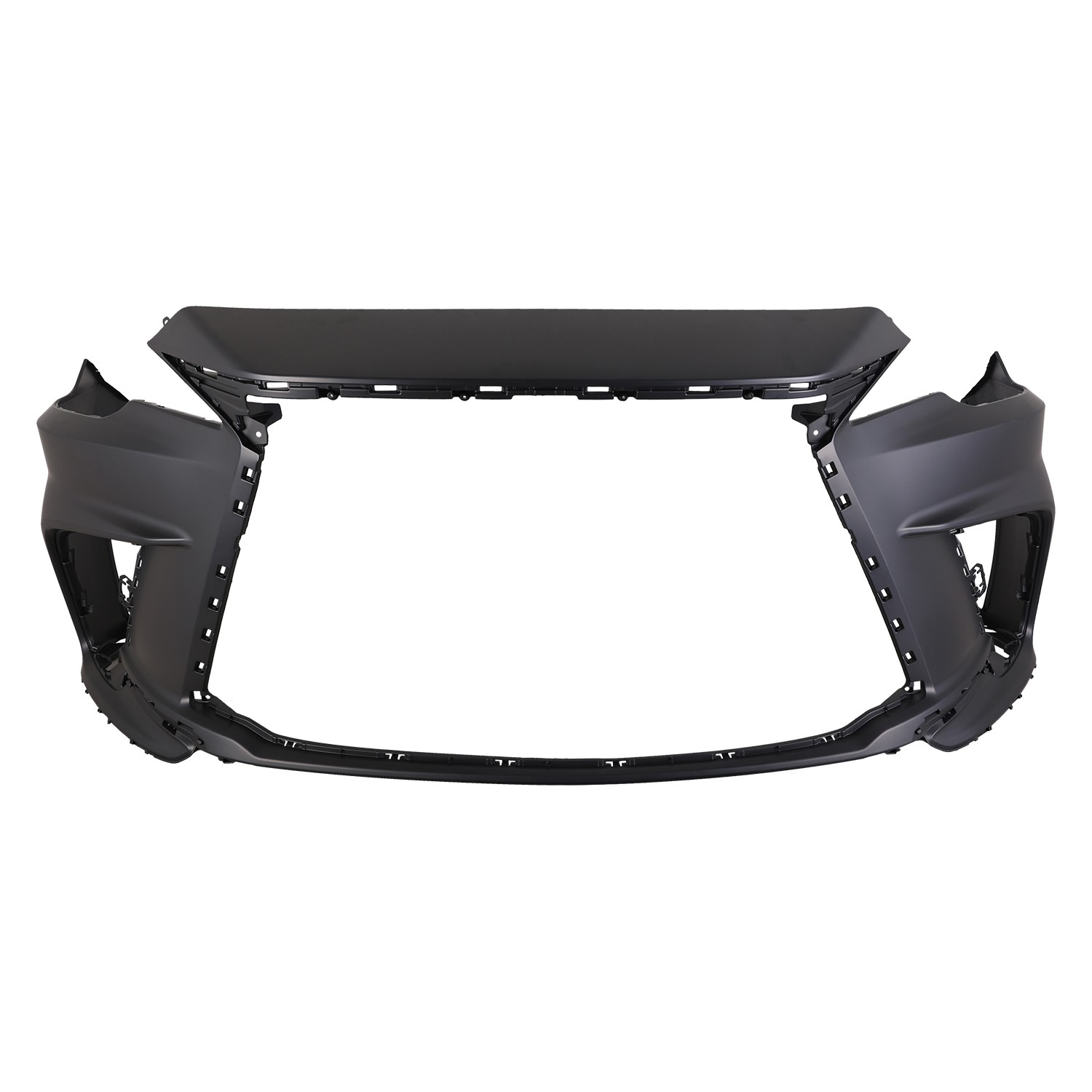 Bumper Cover Front F SPORT HANDLING w/o Headlamp Washers w/Advanced Parking System Primed for Lexus RX350 RX500h