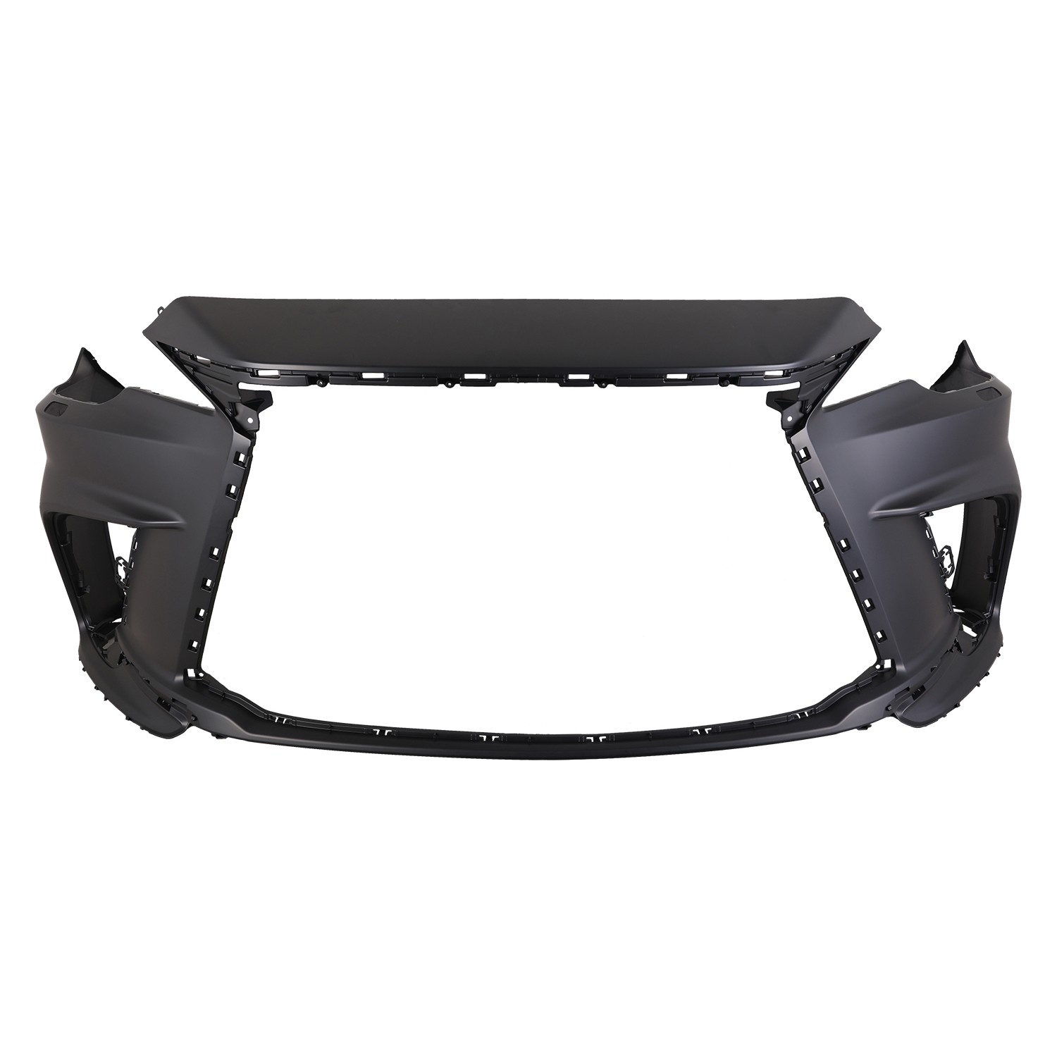 Bumper Cover Front F SPORT HANDLING w/Headlamp Washers w/Advanced Parking System Primed for Lexus RX350 RX500h