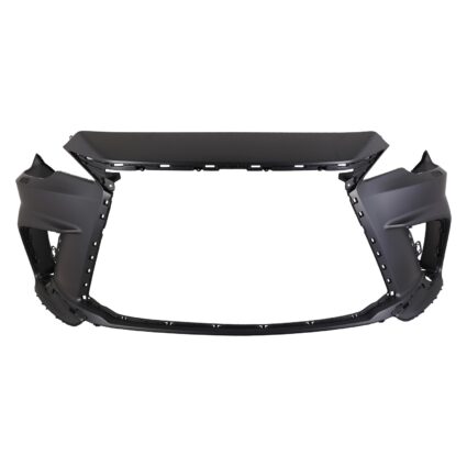 Bumper Cover Front F SPORT HANDLING w/Headlamp Washers w/Advanced Parking System Primed CAPA for Lexus RX350 RX500h