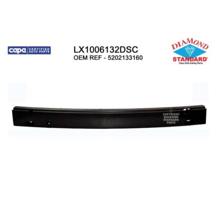 Bumper Cover Reinforcement Front CAPA for Lexus ES350 2007–2012