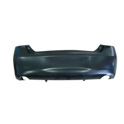 Bumper Cover Rear w/o Parking Sensor Primed for Lexus ES350 2007–2012