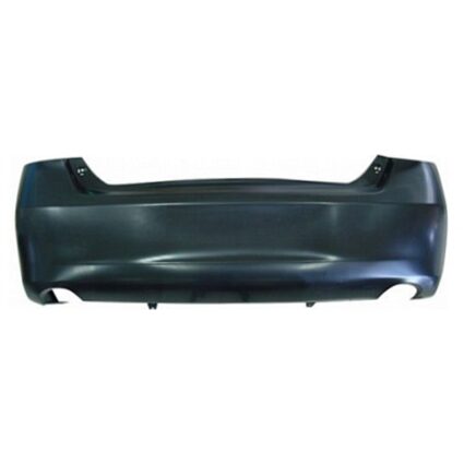 Bumper Cover Rear w/o Parking Sensor Primed CAPA for Lexus ES350 2007–2012