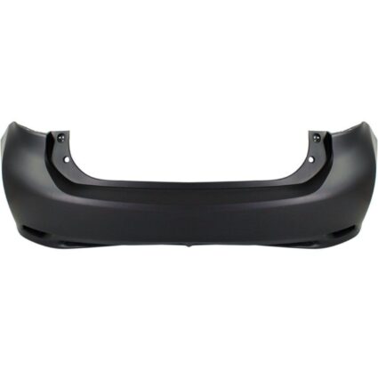 Bumper Cover Rear w/o F Sport Pkg w/o Parking Aid Sensors Primed CAPA for Lexus CT200h 2011–2013
