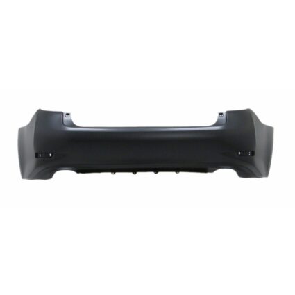 Bumper Cover Rear w/o Parking Sensors Primed for Lexus ES350 2013–2015