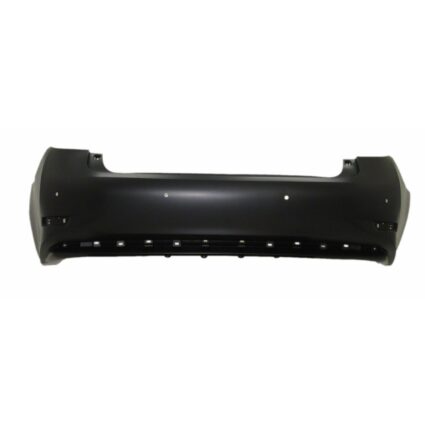 Bumper Cover Rear w/Parking Sensors Primed CAPA for Lexus ES300h 2013–2015