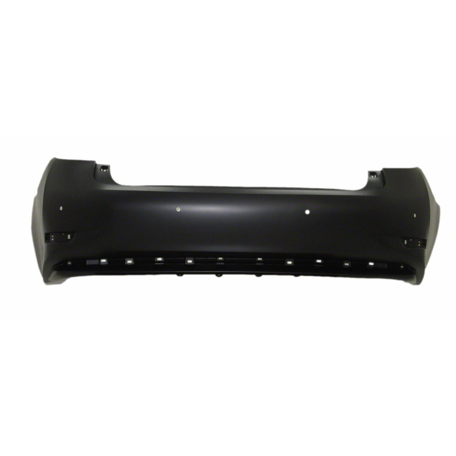 Bumper Cover Rear w/Parking Sensors Primed CAPA for Lexus ES300h 2013–2015