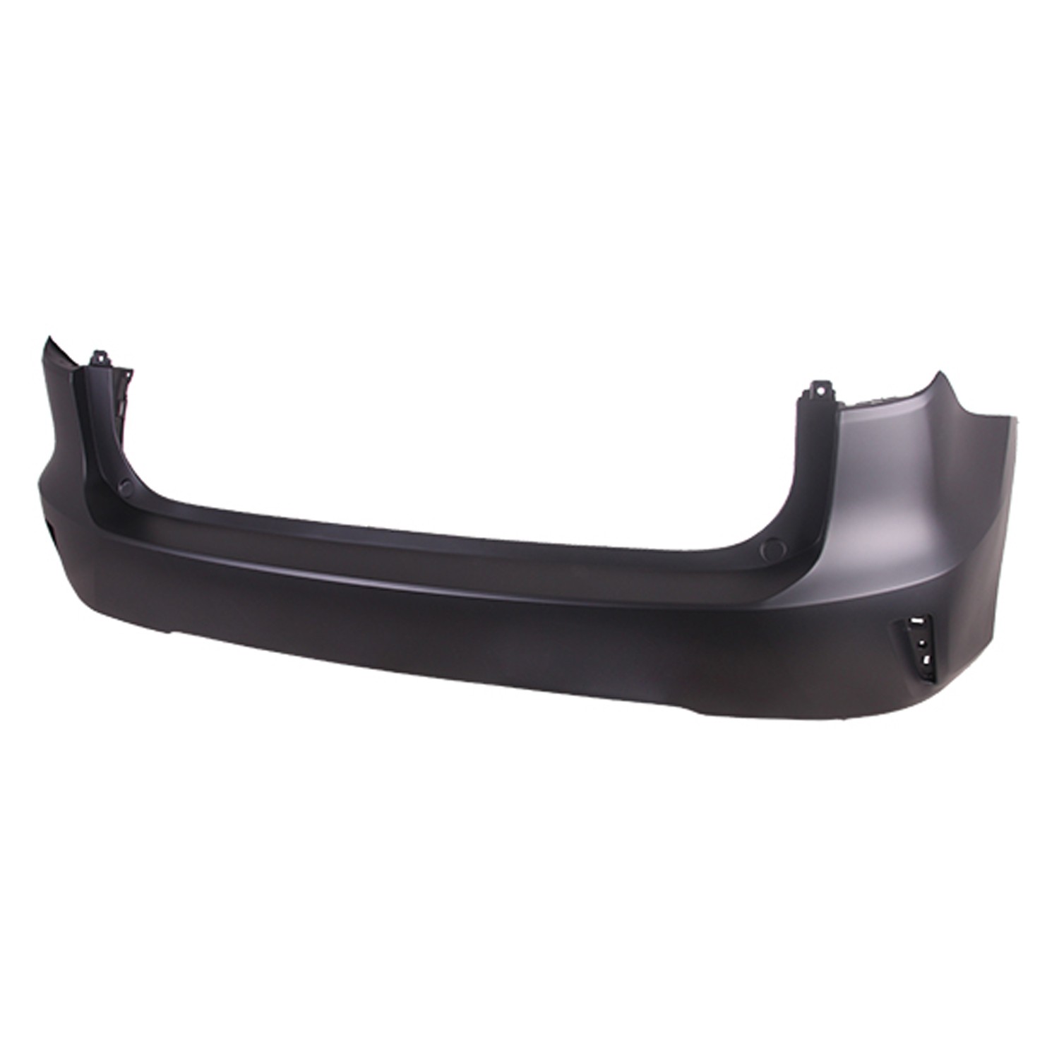 Bumper Cover Rear w/o Parking Sensors Primed Canada Built CAPA for Lexus RX350 RX450h