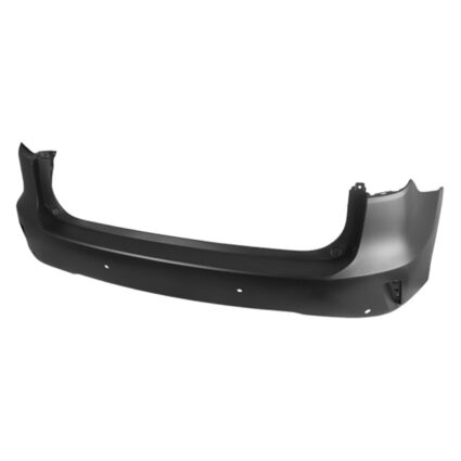 Bumper Cover Rear w/Parking Sensors Primed Canada Built CAPA for Lexus RX350 RX450h